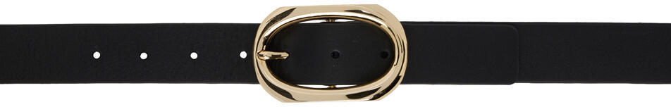 ANINE BING Black Signature Link Belt Cover