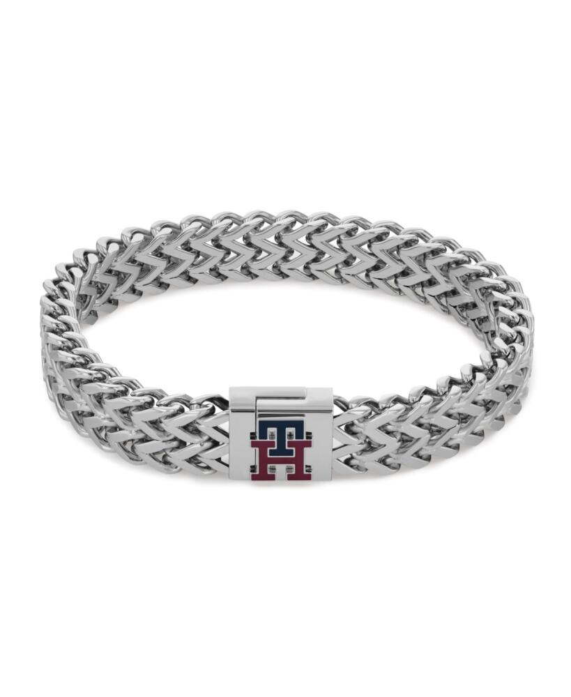 Tommy Hilfiger Men's Stainless Steel Bracelet - Silver Cover