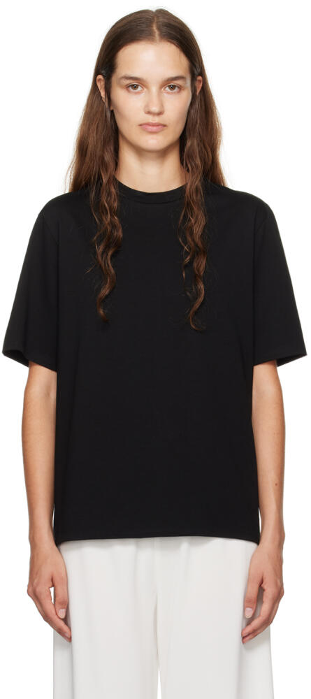 The Row Black Chiara T-Shirt Cover