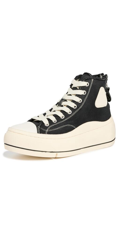 R13 High Top Sneakers Black Cover