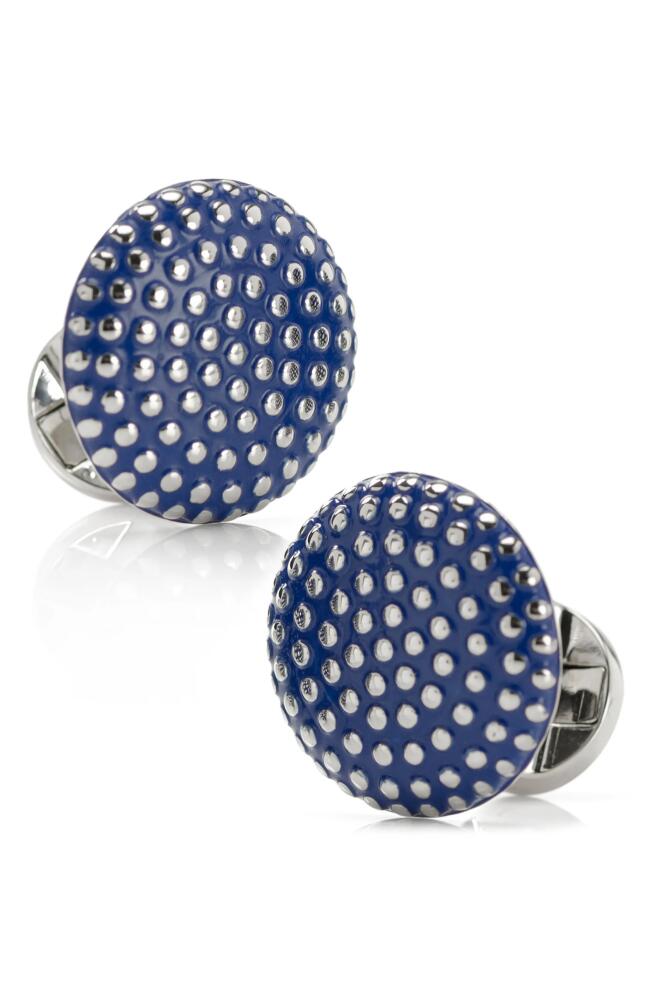 Cufflinks, Inc. Dot Cuff Links in Navy Cover