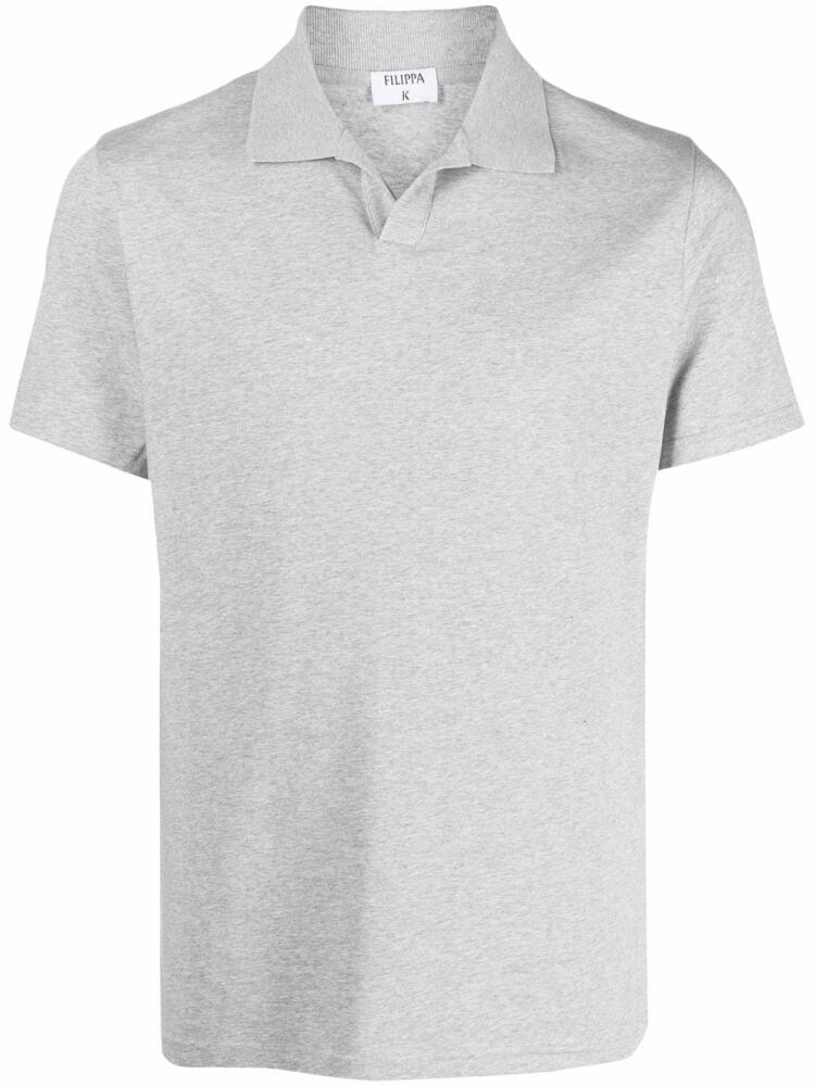 Filippa K short-sleeve polo shirt - Grey Cover