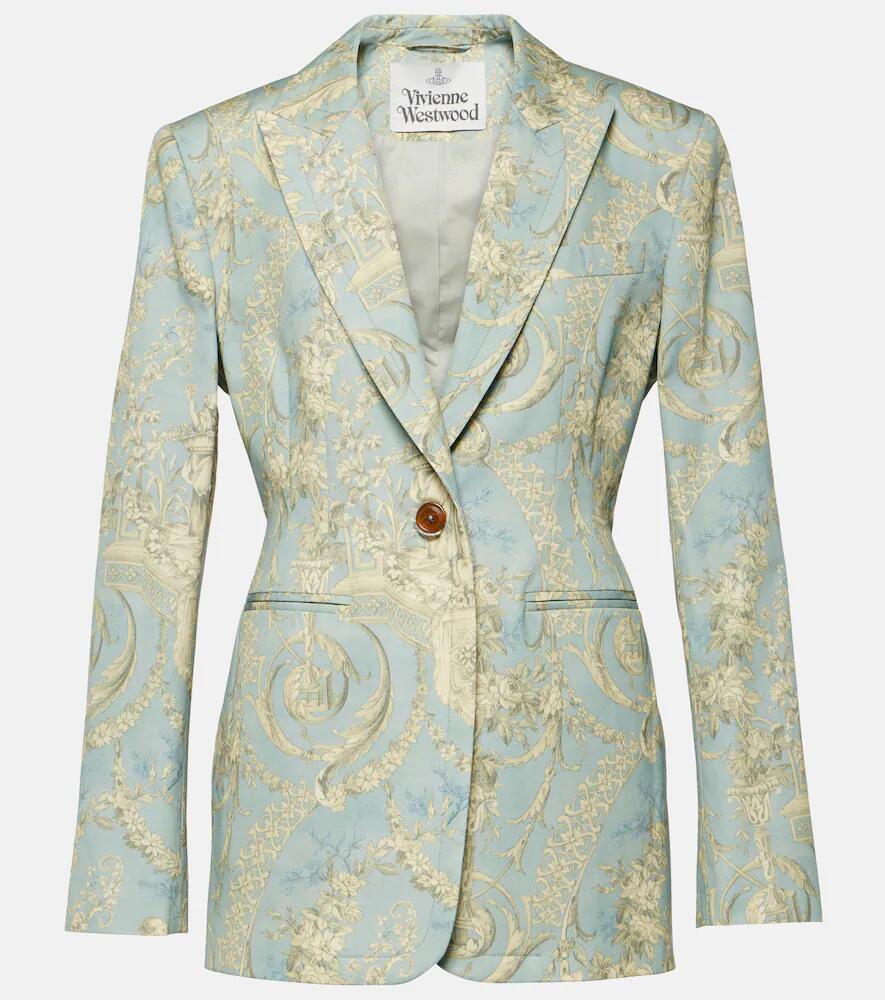 Vivienne Westwood Lauren toile de Jouy cotton jacket Cover