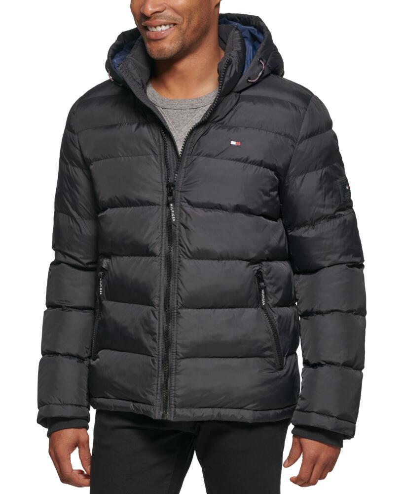 Tommy Hilfiger Men's Quilted Puffer Jacket, Created for Macy's - Black Cover