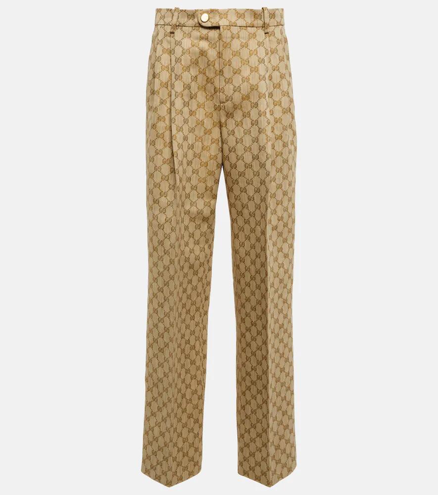 Gucci GG jacquard straight pants Cover