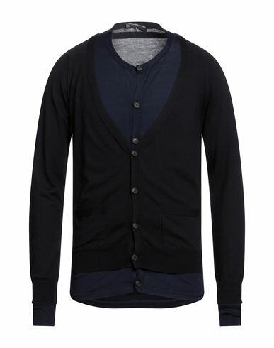 Daniele Alessandrini Man Cardigan Black Wool Cover