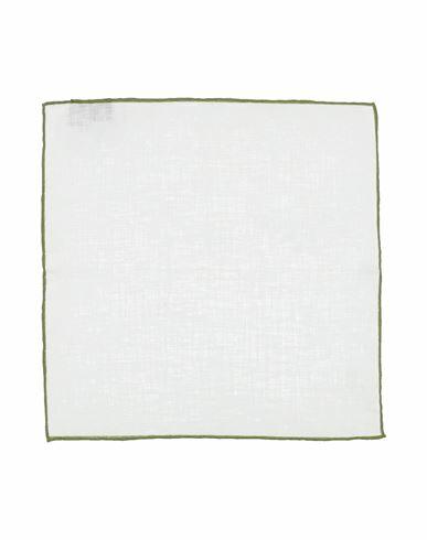 Franco Bassi Man Scarf White Linen Cover