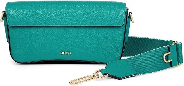 ECCO Medium Pinch Bag (Lapis Pebbled Leather) Cross Body Handbags Cover