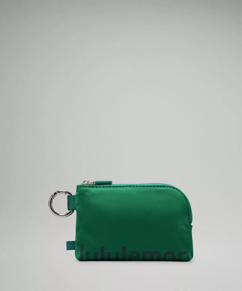 lululemon - Clippable Card Pouch - Cascadia Green/Legacy Green Cover