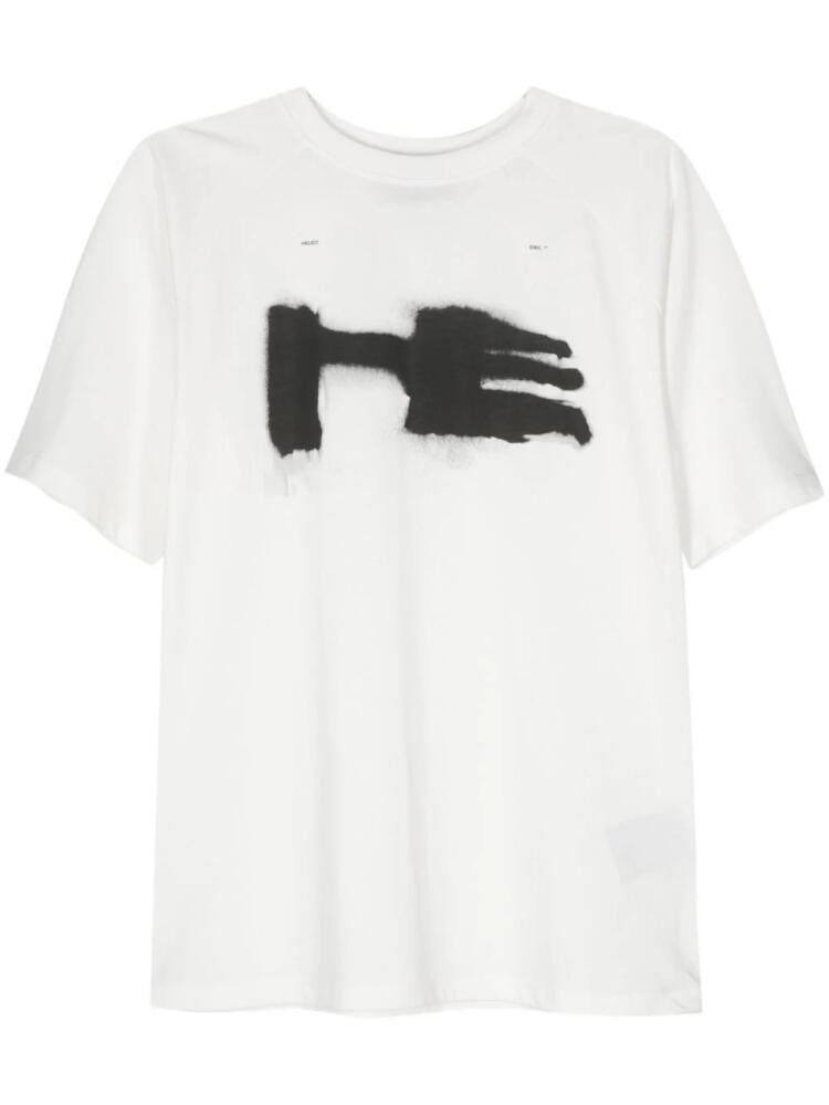 HELIOT EMIL Xylem cotton T-shirt - White Cover