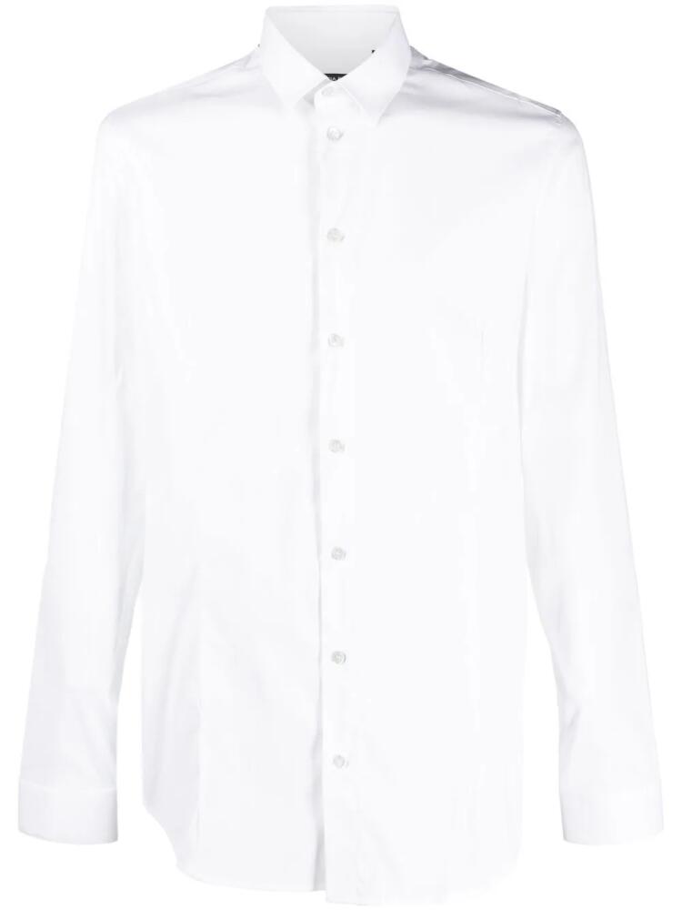 Patrizia Pepe slim-cut long-sleeve shirt - White Cover