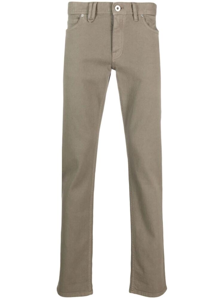 Brioni low-rise slim-fit jeans - Neutrals Cover