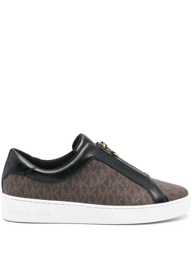 Michael Michael Kors Keaton logo-print sneakers - Brown Cover