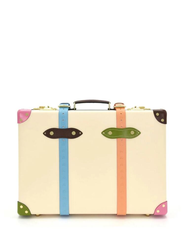 GLOBE TROTTER x GOLF le FLEUR* top-handle suitcase - Neutrals Cover