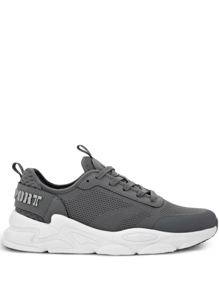 Plein Sport logo-embellished low-top sneakers - Grey Cover