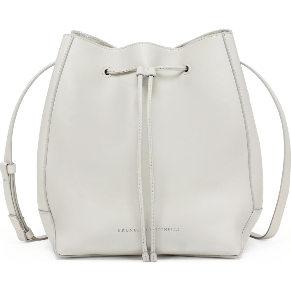 Brunello Cucinelli Bucket bag in Light Grey Cover