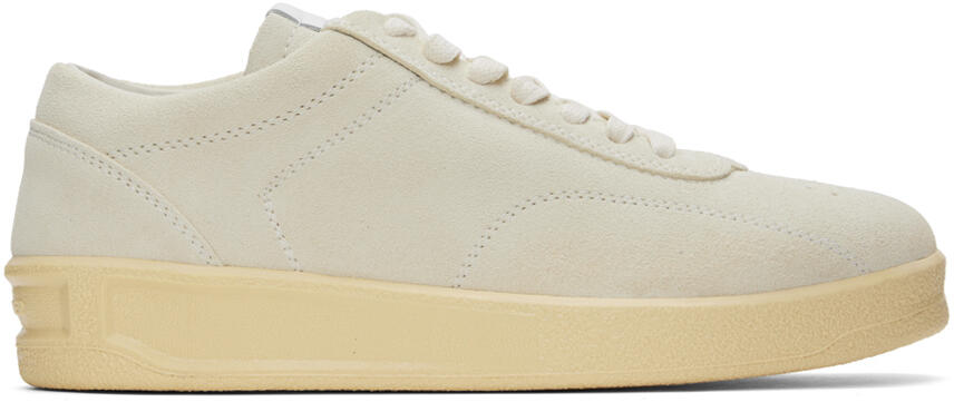 Jil Sander Off-White Lace-Up Sneakers Cover