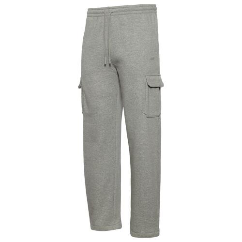 LCKR Open Hem Cargo Sweatpants - Mens Grey Heather Cover