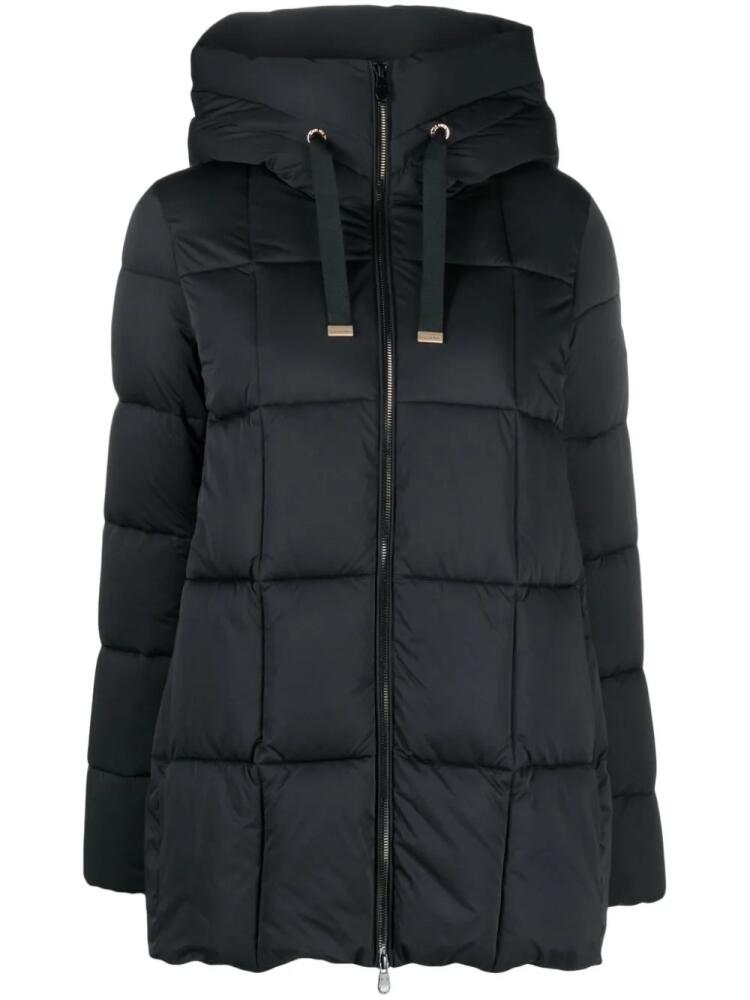 Save The Duck quilted padded parka coat - Black Cover