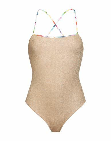 Missoni Woman One-piece swimsuit Gold Polyamide, Metallic fiber Cover