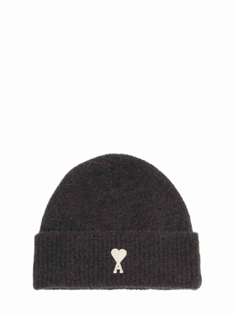 AMI PARIS Adc Alpaca Blend Beanie Cover