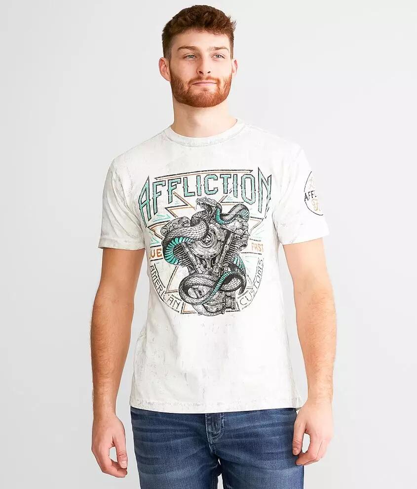 Affliction American Customs Ironsmith T-Shirt Cover