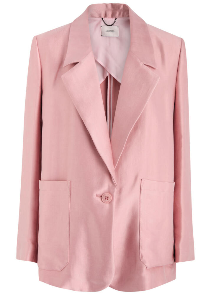 Dorothee Schumacher Satin Blazer - Light Pink Cover