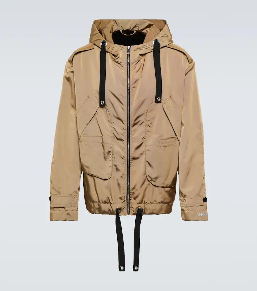 Versace Hooded nylon jacket Cover