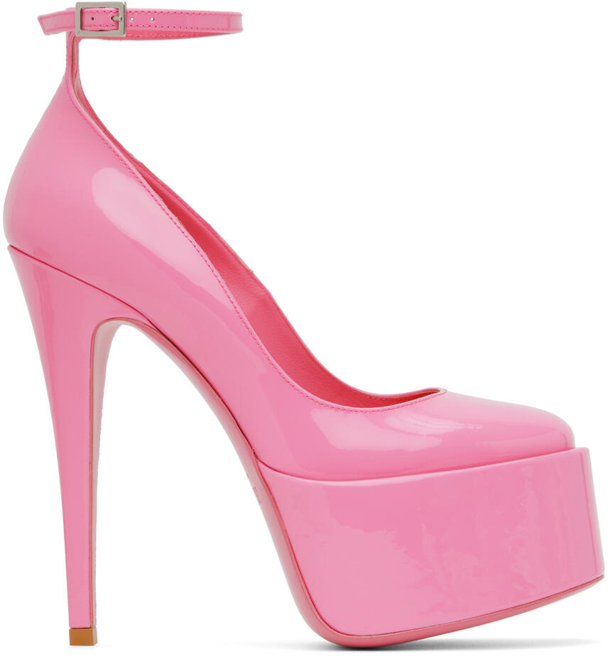 Paris Texas Pink Nancy Platform Heels Cover