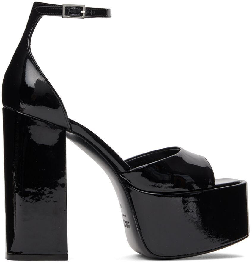 Paris Texas Black Tatiana Platform Heels Cover