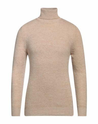 Havana & Co. Man Turtleneck Beige Acrylic, Mohair wool, Wool, Elastane Cover