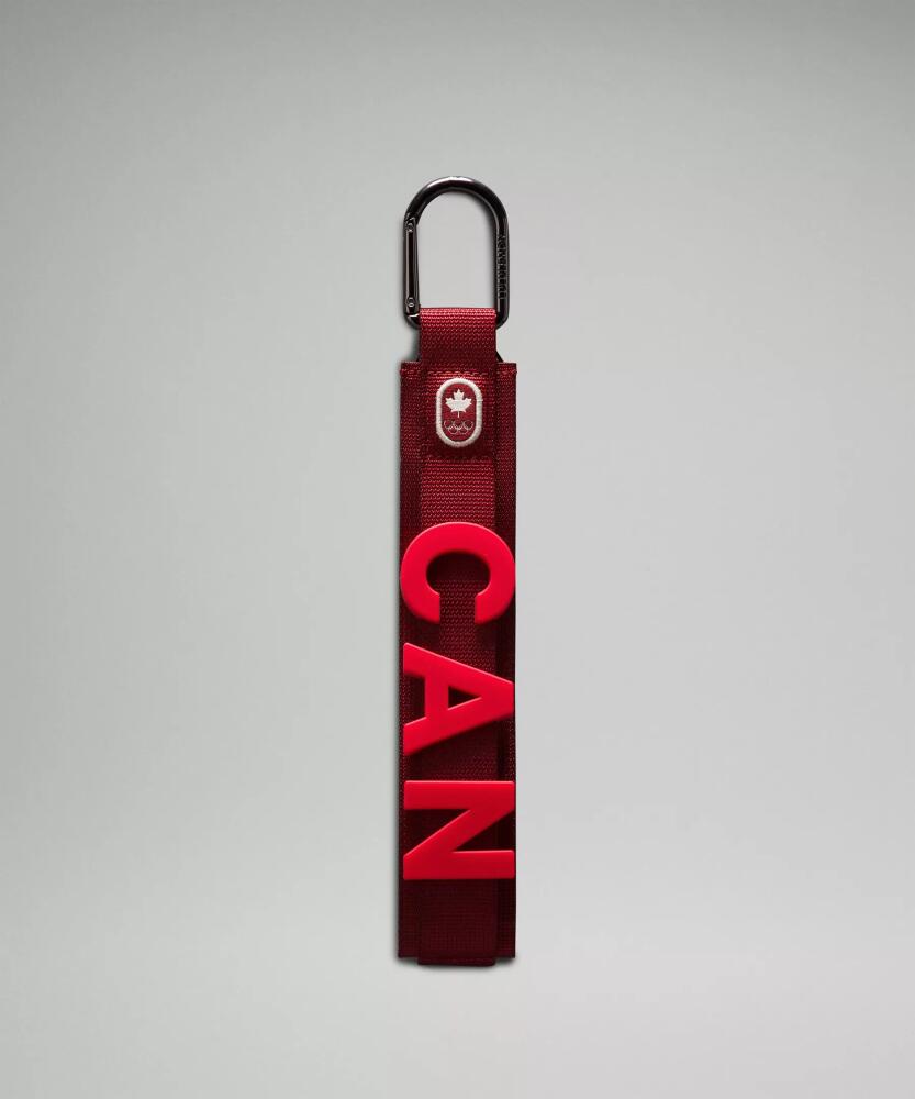 lululemon - Team Canada 3D-Letter Keychain - Dark Sport Red Cover