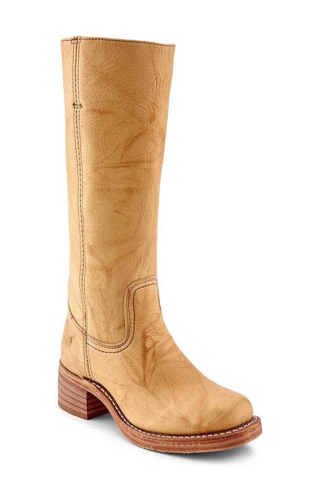 Frye Campus Knee High Boot in Banana - Montana Leather Cover