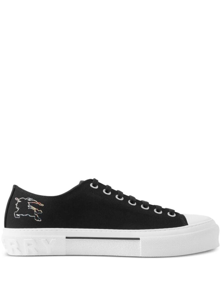 Burberry EKD-print low-top sneakers - Black Cover