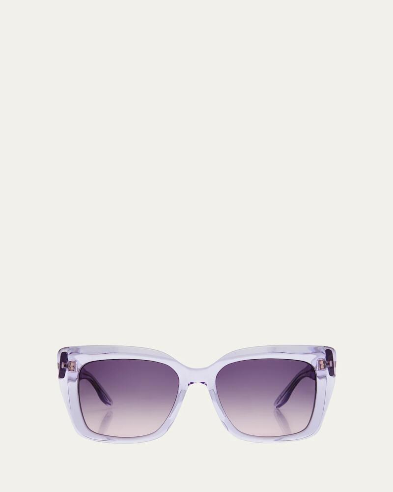 Barton Perreira Devine Square Acetate & Titanium Sunglasses Cover