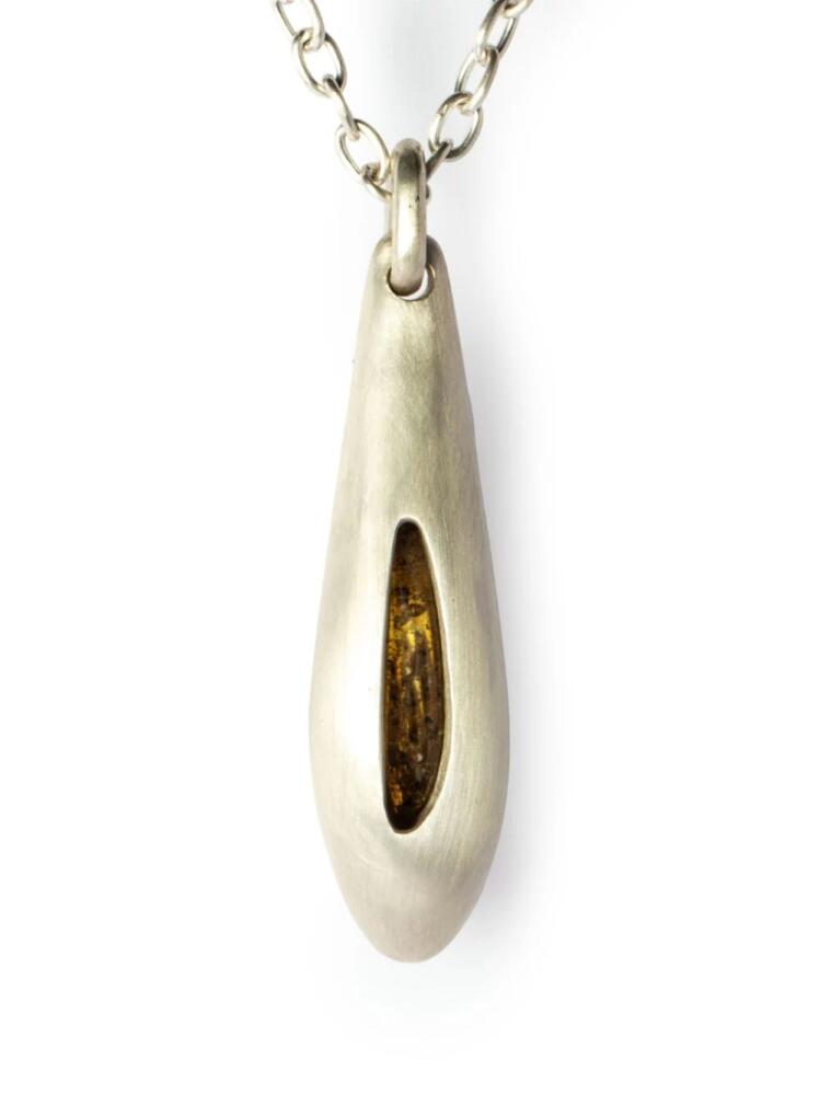 Parts of Four Chrysalis pendant necklace - Silver Cover