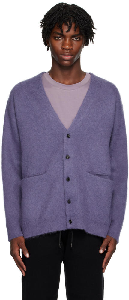 ATTACHMENT Purple Double-Face Cardigan Cover