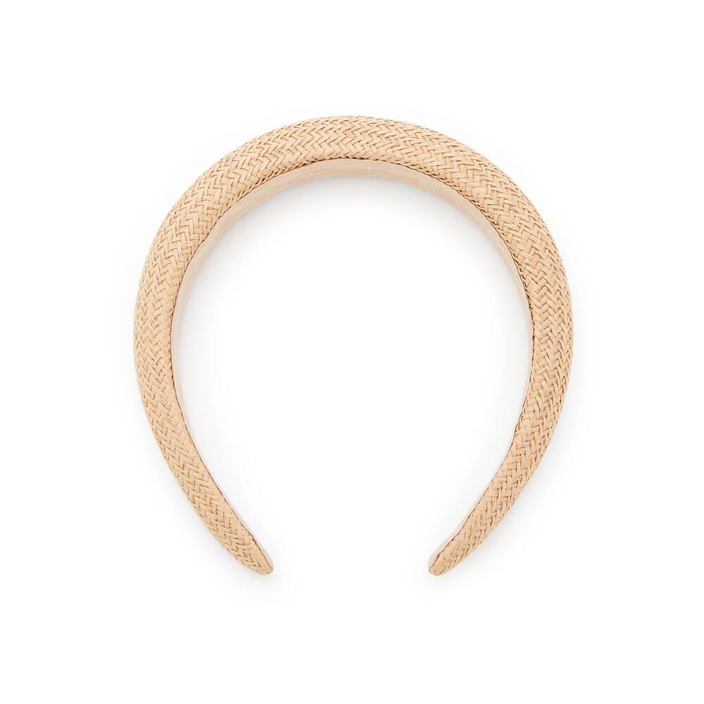 Kelly & Katie Raffia Headband | Women's | Tan Cover