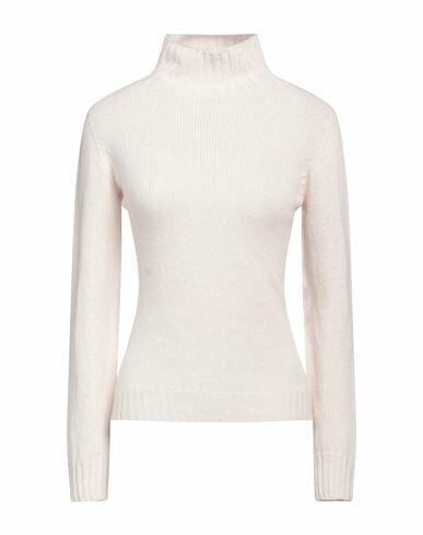 Aragona Woman Turtleneck Beige Wool, Cashmere Cover