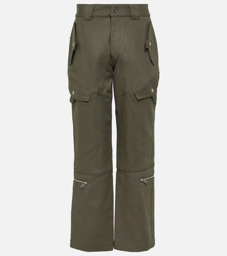 Dion Lee Mid-rise cotton twill cargo pants Cover