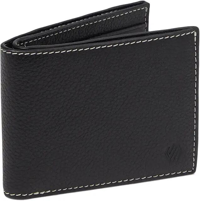 Johnston & Murphy Kingston Billfold Wallet (Black Pebbled) Wallet Handbags Cover