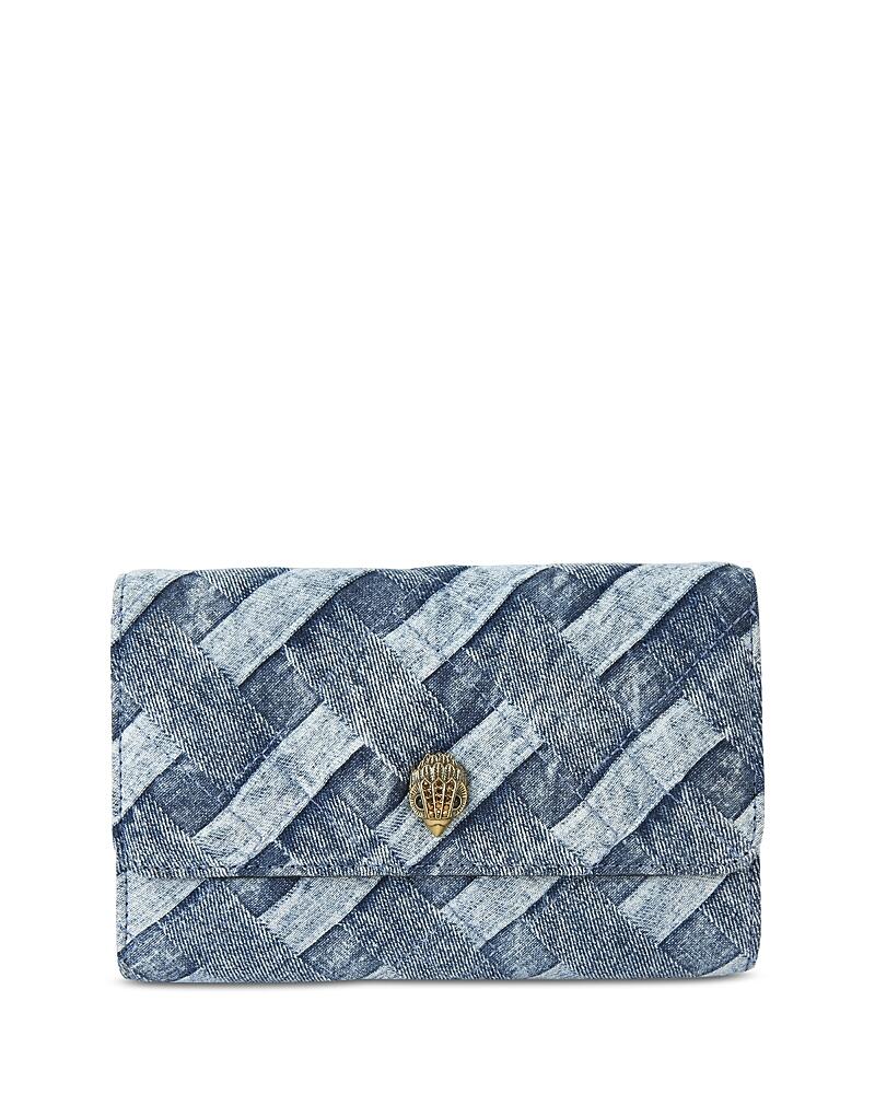 Kurt Geiger London Kensington Denim Wallet on Chain Cover