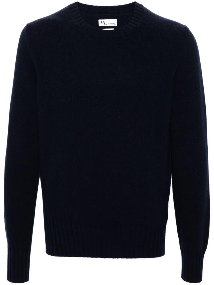 Doppiaa round-neck sweater - Blue Cover