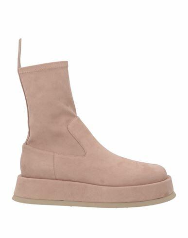 Gia / Rhw Woman Ankle boots Pastel pink Textile fibers Cover