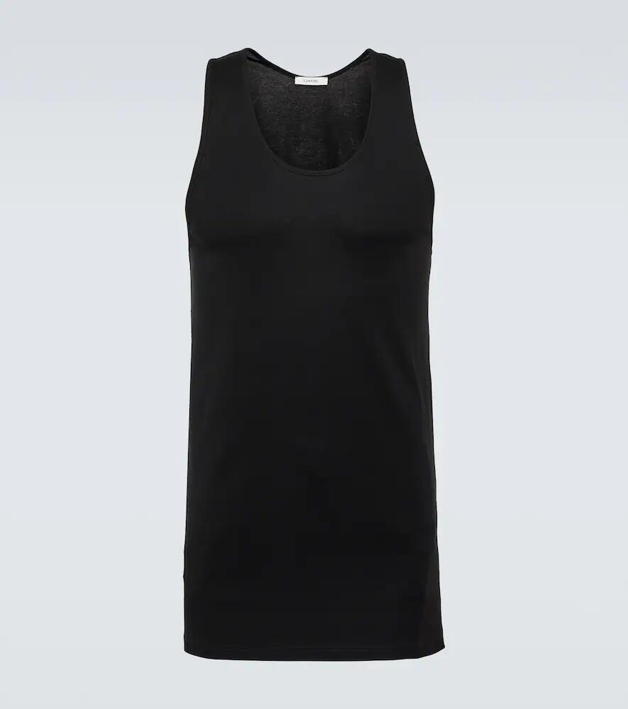 Lemaire Ribbed-knit cotton jersey tank top Cover