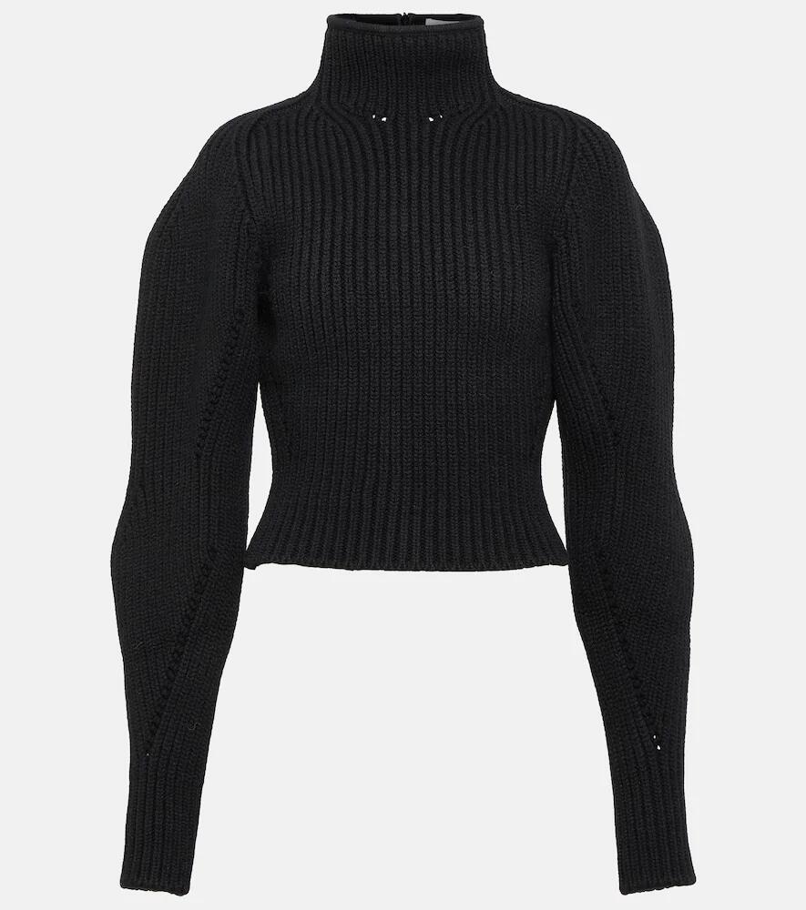 Alaïa Wool-blend turtleneck sweater Cover