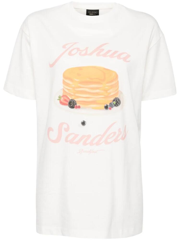 Joshua Sanders graphic-print T-shirt - Neutrals Cover