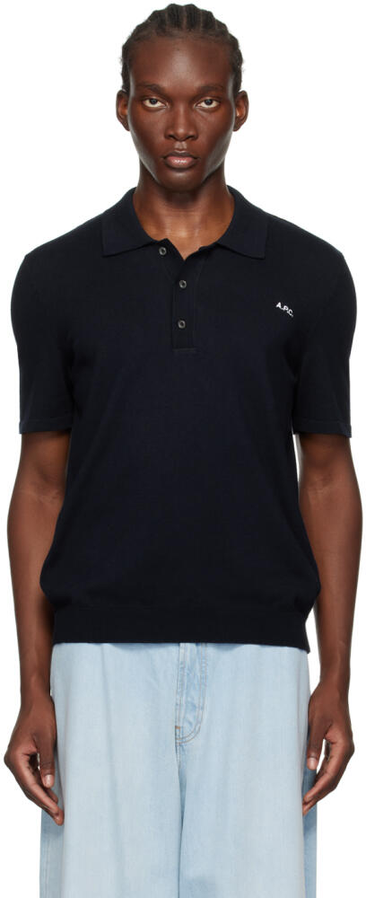 A.P.C. Navy Ollie Polo Cover