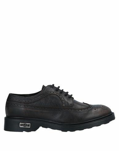 Cult Man Lace-up shoes Dark brown Soft Leather Cover