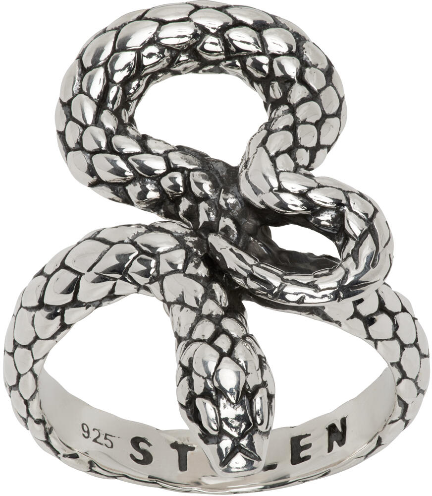 Stolen Girlfriends Club Silver Hiss Ring Cover